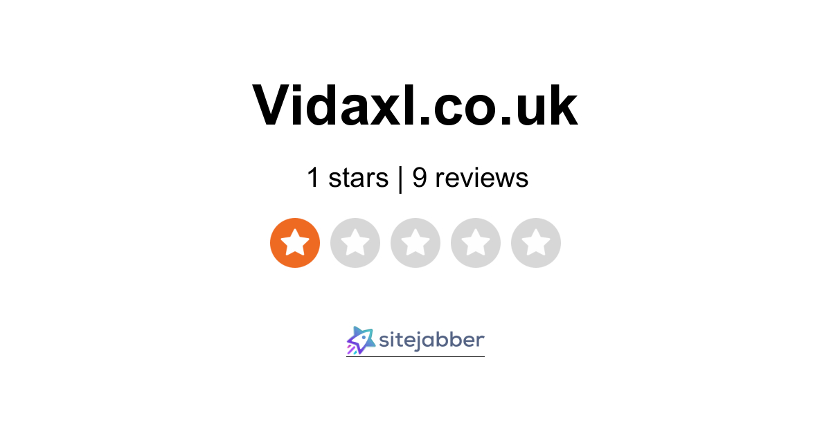 Vidaxl.co.uk Reviews 5 Reviews of Vidaxl.co.uk Sitejabber