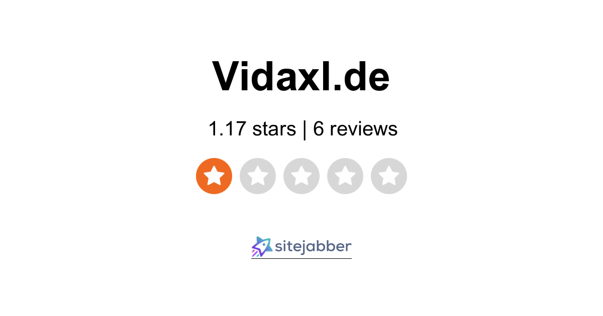 auteur voorzichtig Archeologie Vidaxl Reviews - 5 Reviews of Vidaxl.de | Sitejabber