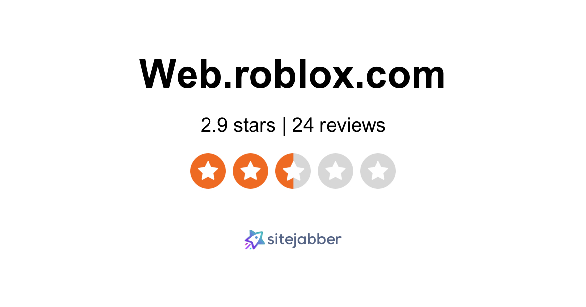 Web Roblox Reviews 15 Reviews Of Web Roblox Com Sitejabber - www.roblox.com logo
