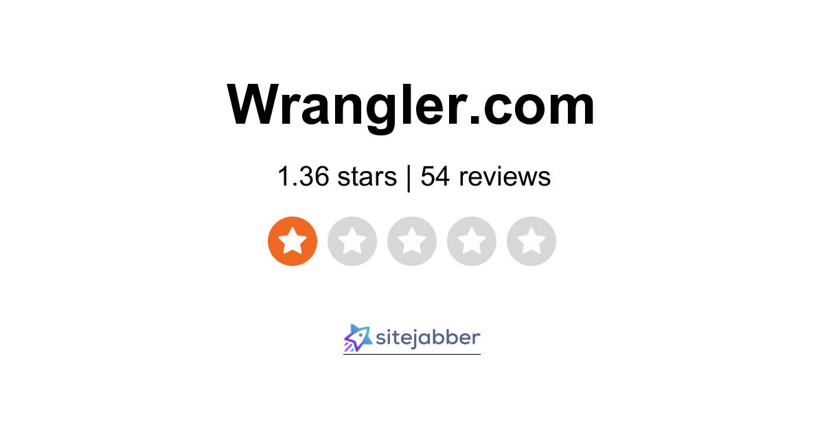 Wrangler Reviews - 36 Reviews of  | Sitejabber