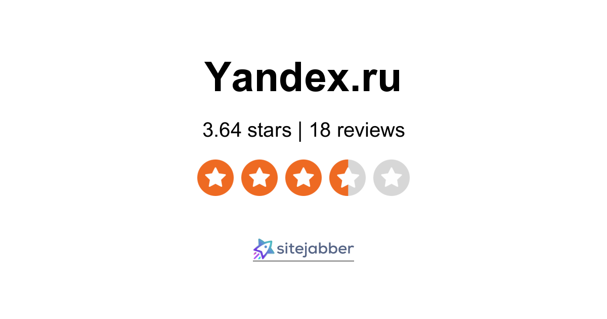 Yandex.ru Reviews - 13 Reviews of Yandex.ru | Sitejabber